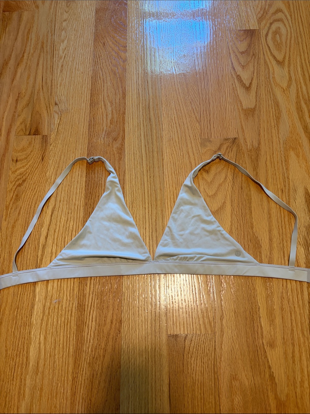 lululemon athletica Light Gray Triangle Bralette